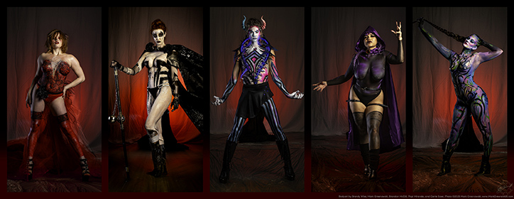 Bodypainting Extravaganza at Phoenix Fan Fusion 2025